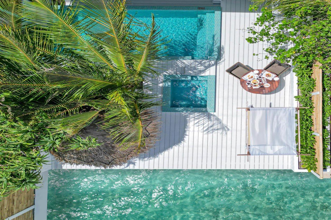Malahini Kuda Bandos Resort Hulhumale Esterno foto A rendering of a pool at the proposed hotel